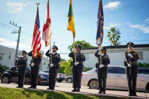 City Honors 'Big Art' Martineau With a Plaque at the PAL He Led