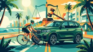 Cyclist Struck by BMW on Miami Beach's 17th Street Sues Driver and Braman Motors