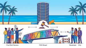 Five Park Owners Sue Developer and City to Force Construction of the Buren Bridge