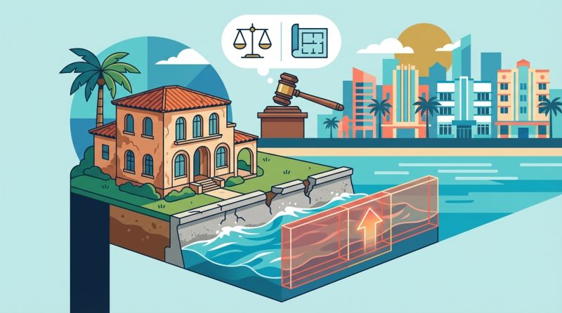 City Board to Weigh Seawall Variance for Flood-Prone Property