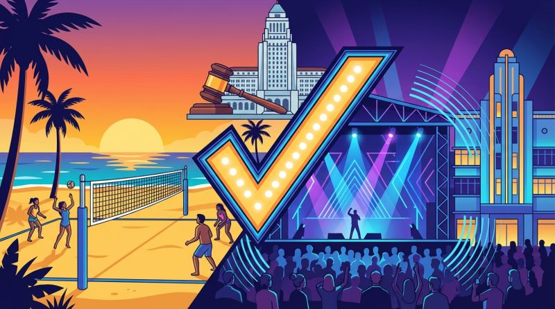 City Commission Approves Model Volleyball Nighttime Concert Expansion