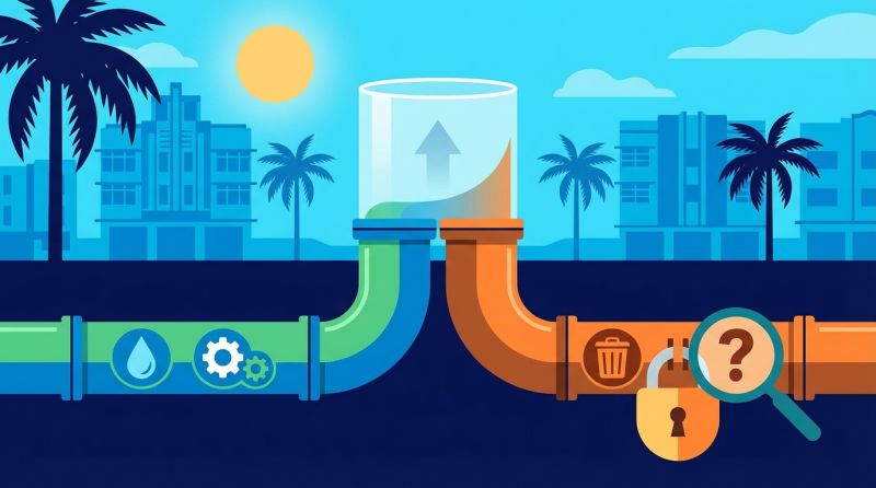 Miami Beach Splits Fee Update in Two: Water and Sewer CPI Fix Advances, Sanitation Hike Faces More Scrutiny