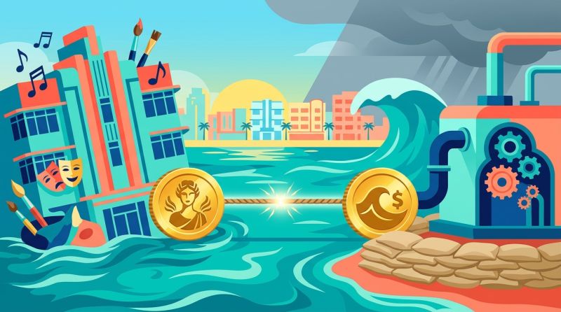 Miami Beach Weighs Diverting Arts Tax Dollars to Fight Flooding — With Cultural Groups Already Under Fire in Tallahassee