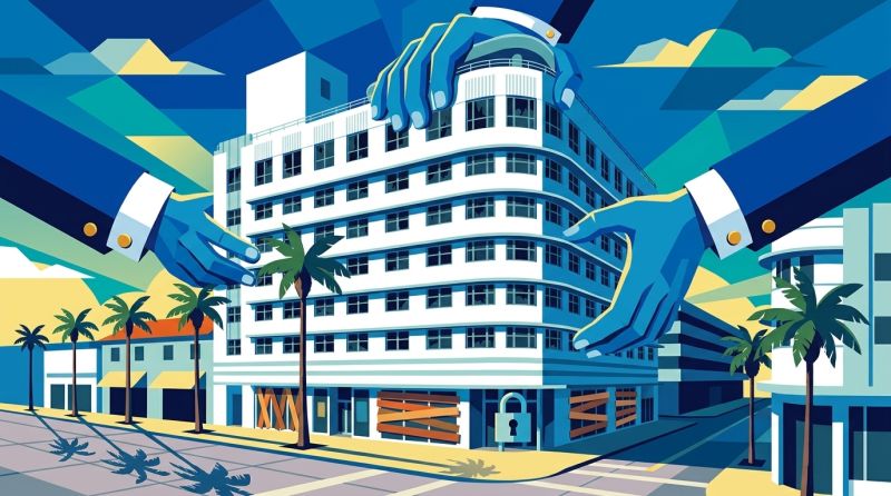 Lender Seeks to Foreclose $4.4M Loan on Lincoln Road Commercial Property