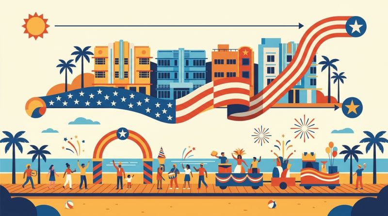 Miami Beach Plans Year-Long America 250 Celebration From Memorial Day to Veterans Day