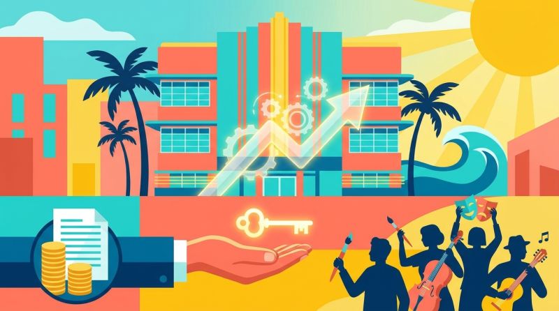 Miami Beach Offers Up to $60,000 in Rent Relief to Lure Arts and Culture Businesses to South Beach's Historic Overlay District