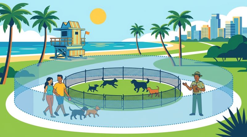 Commission Advances Off-Leash Grace Zone for South Pointe Dog Park
