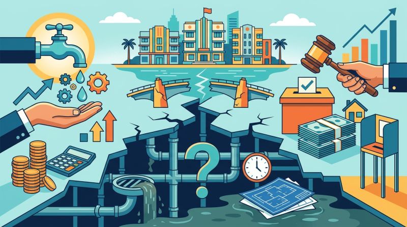 Miami Beach Finance Committee Splits on How to Pay for $783 Million Infrastructure Backlog