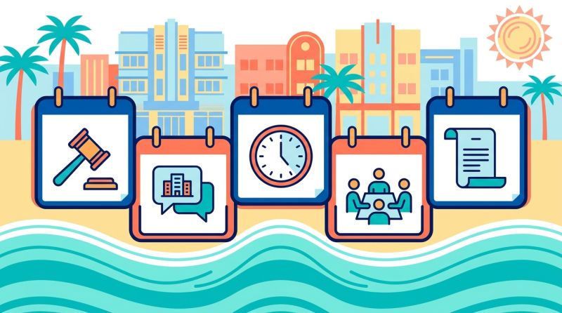 Miami Beach City Meetings Scheduled for Week of June 22–26