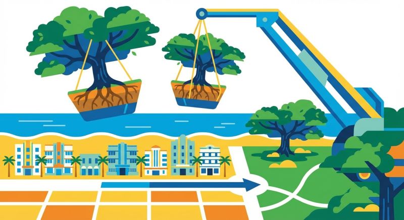 City to Consider Relocation Plan for First Street Oak Trees