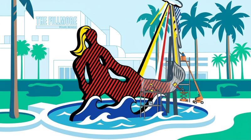 Roy Lichtenstein's "Mermaid" Restored After 12-Week Conservation Project