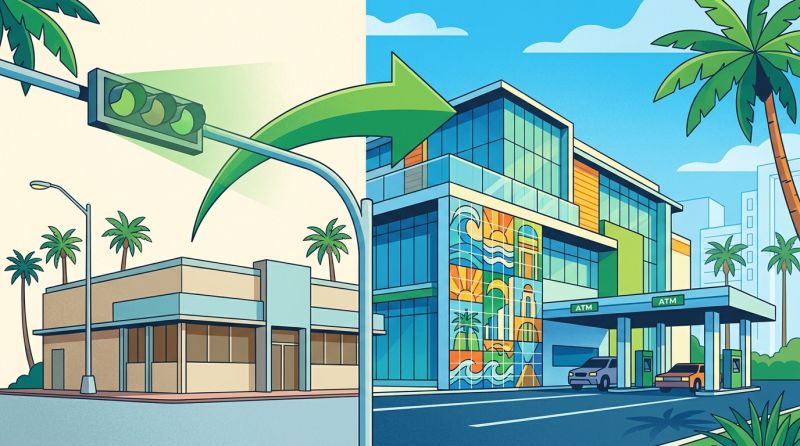 Bank of America Gets Green Light to Rebuild Its Alton Road Branch