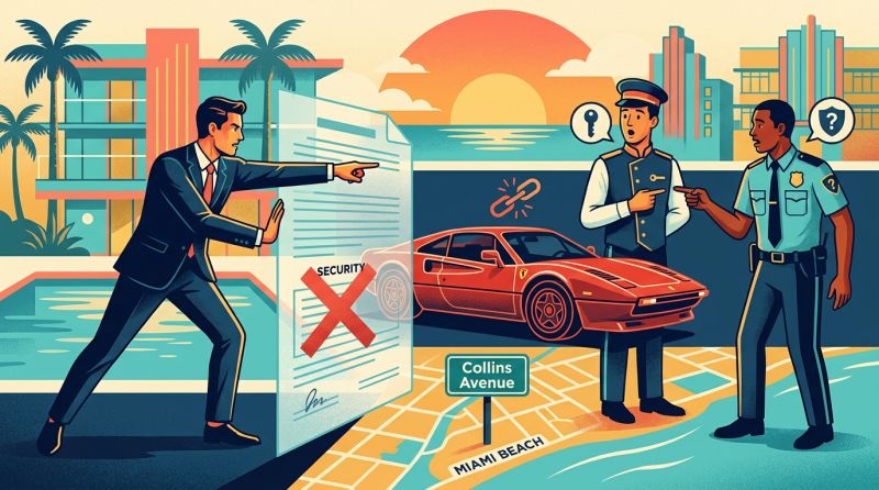 Property Manager Fires Back in Miami Beach Stolen-Ferrari Suit