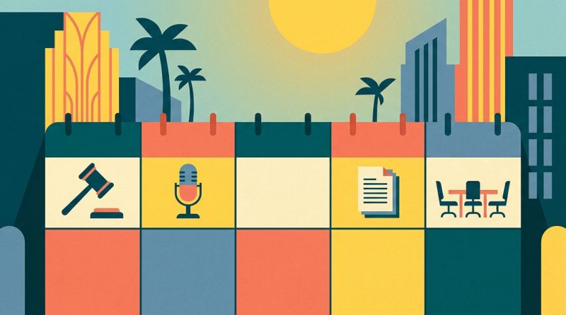 Miami Beach City Meetings Scheduled for Week of August 24–28