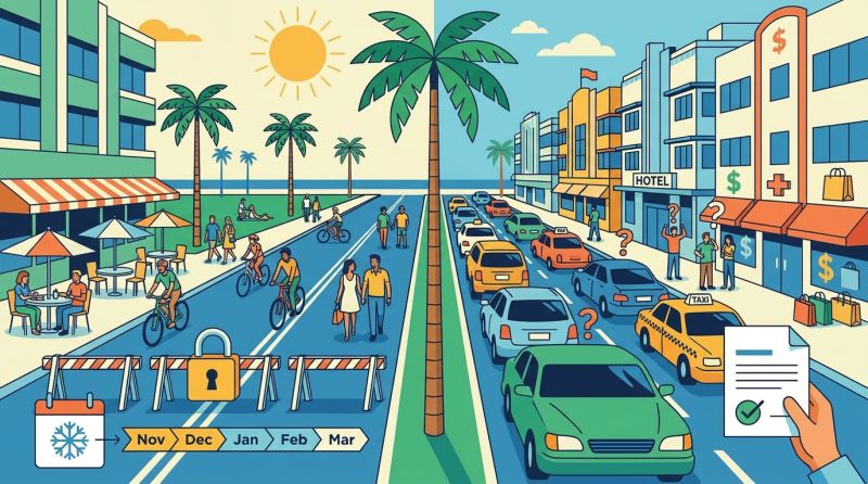 Commission Asks County to Close Ocean Drive to Cars Every Winter, Thanksgiving Through March