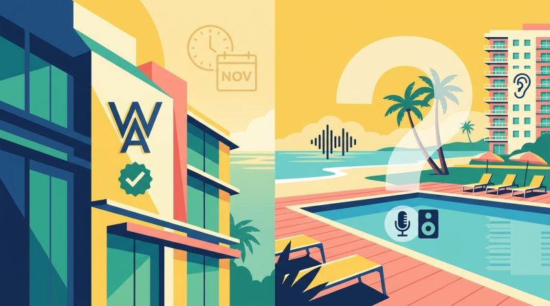 Planning Board Approves Waldorf Astoria Rebrand at 2201 Collins, Holds Outdoor Music Question for November