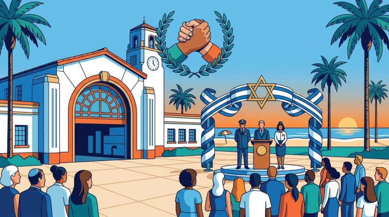 City Hosts 'We Stand With Israel' Ceremony on Third Anniversary of Oct. 7 Attacks