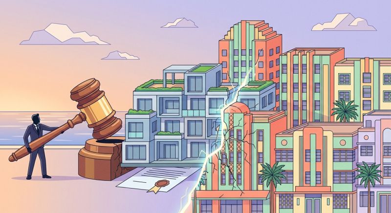Developer Takes City to Court to Force Live Local Project in Art Deco District