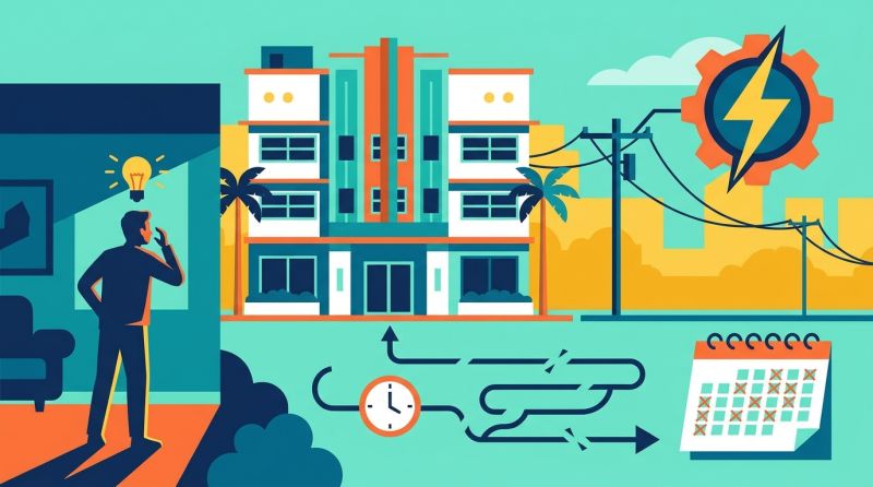 Miami Beach Man Sues FPL, Alleging Nearly Eleven Months of Voltage Problems at Michigan Avenue Apartment