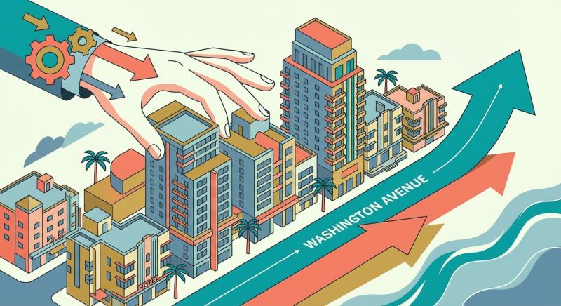 Miami Beach Proposes Sweeping Washington Avenue Transformation with Controversial Development Incentives