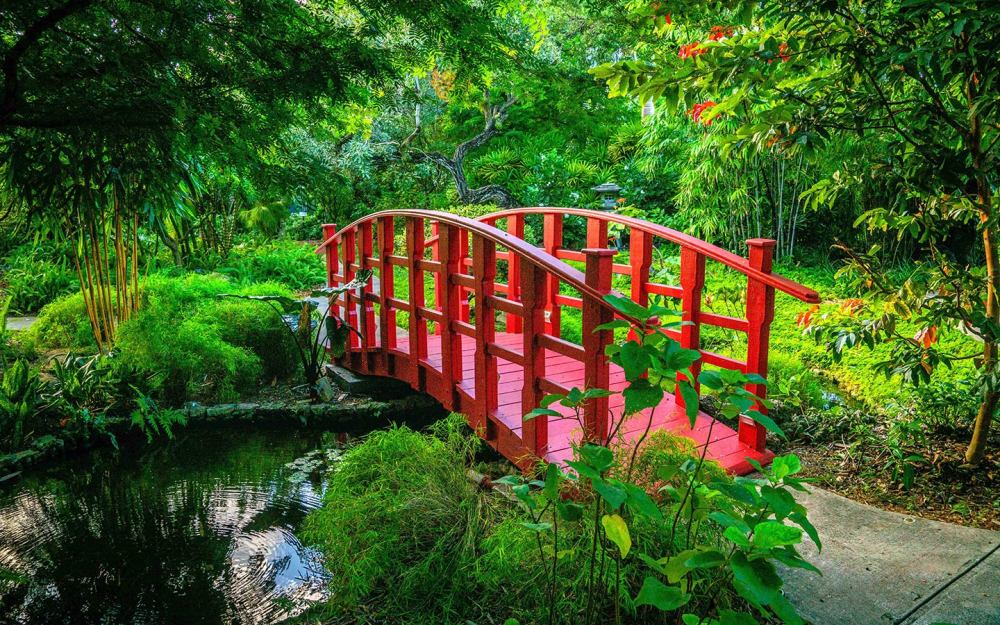 Miami Beach Botanical Garden, site of Summer Solstice Sound Bash.
