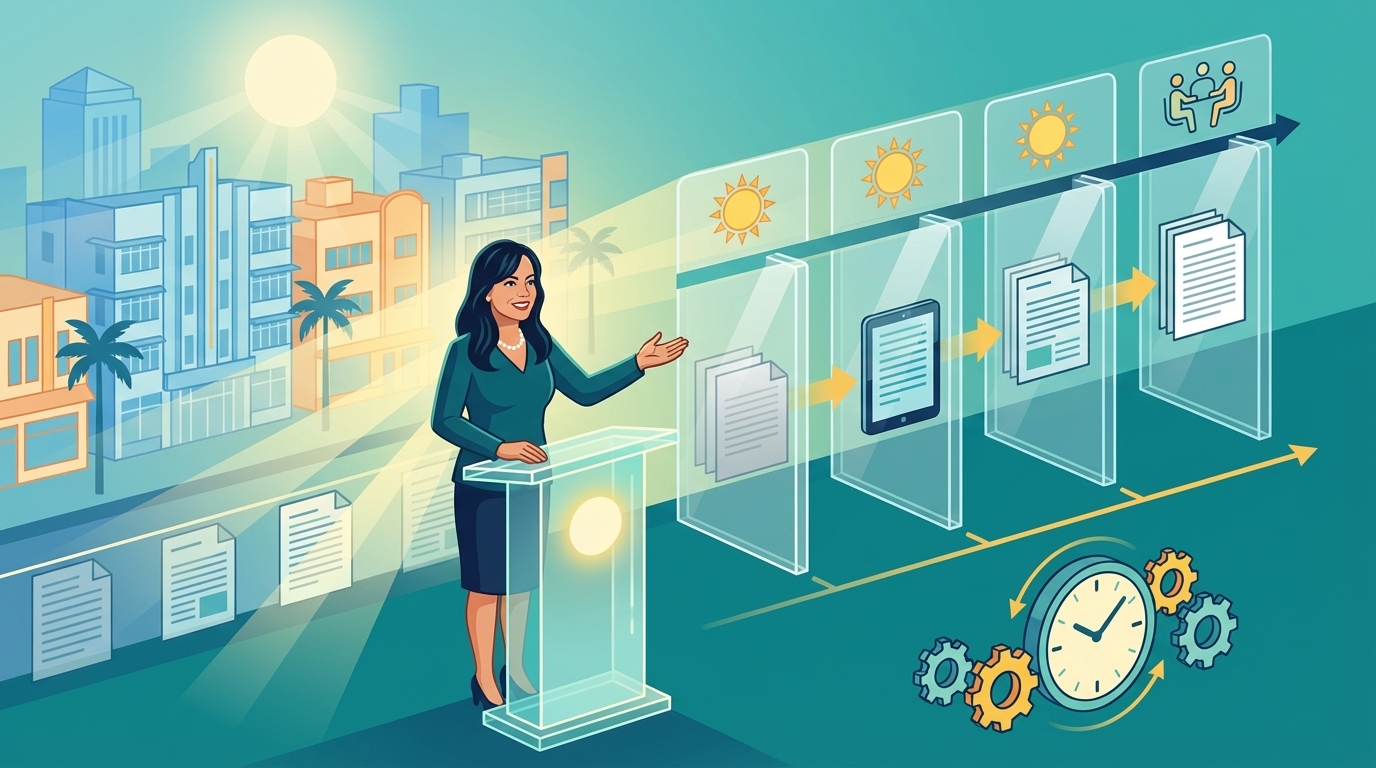 Commissioner Proposes Four-Day Rule for Commission Presentations in Push for Greater Transparency