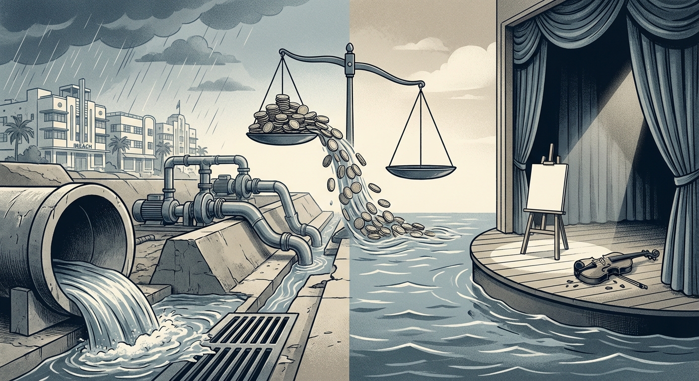 Proposed Funding Changes would add to Stormwater Infrastructure at Arts Programs' Expense